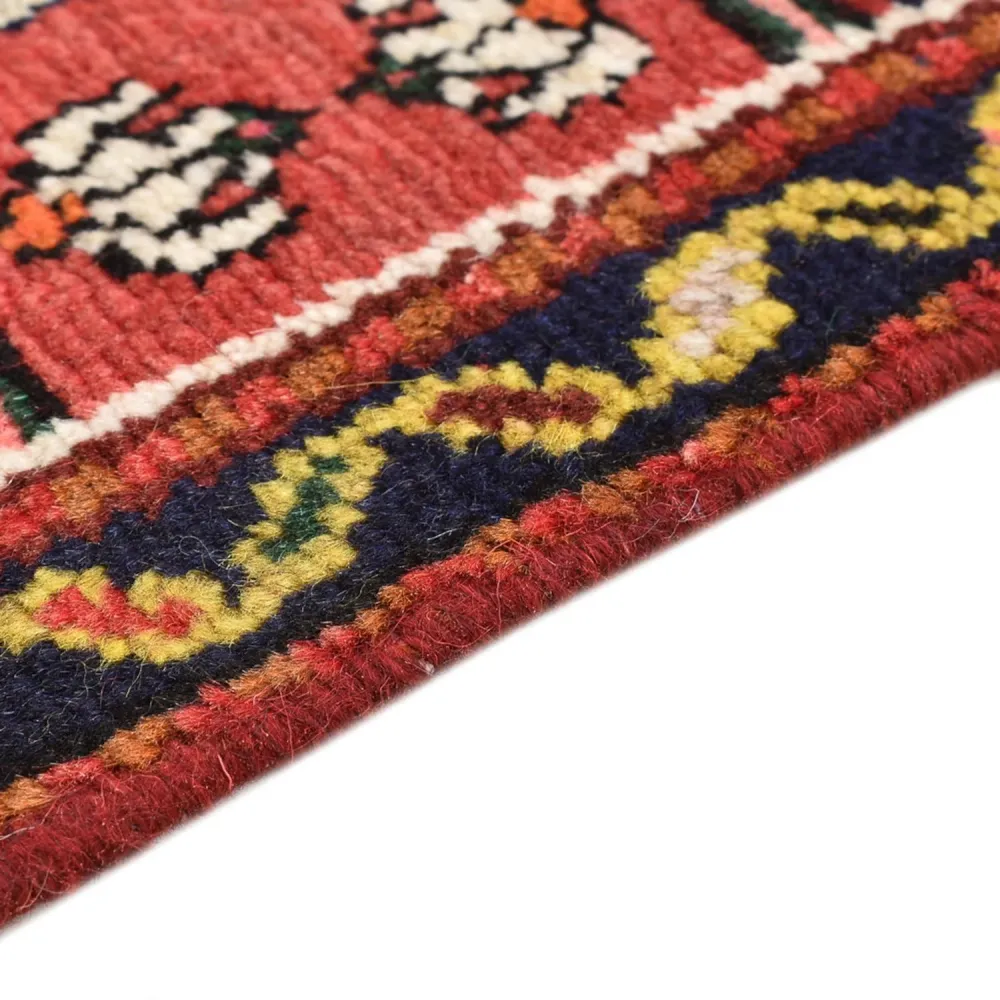 Perski dywan - Nomadyczny kwadratowy - 65 x 65 cm - czerwony