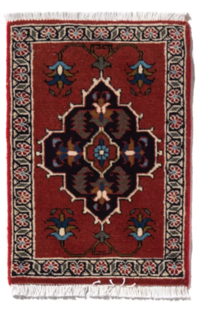 Perski dywan - Nomadyczny - 54 x 40 cm - wielokolorowy