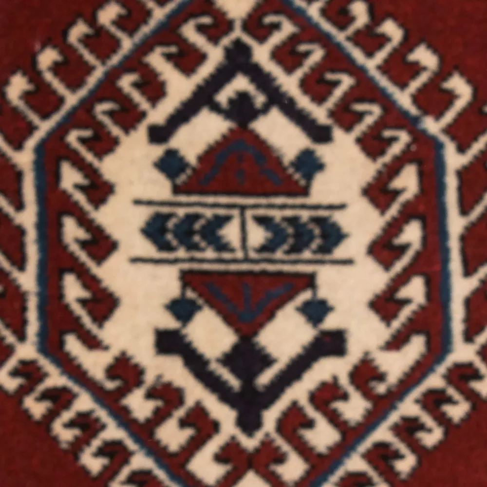 Perski dywan - Nomadyczny - 54 x 40 cm - wielokolorowy