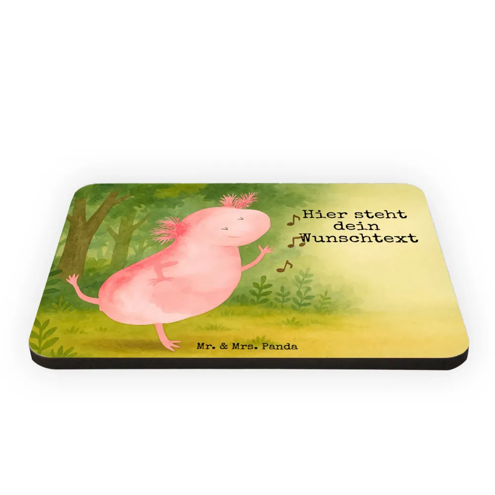 Personalizowany Magnes aksolotl tańczyć Design