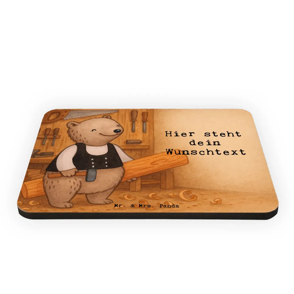 Personalizowany Magnes cieśla Pasja Design