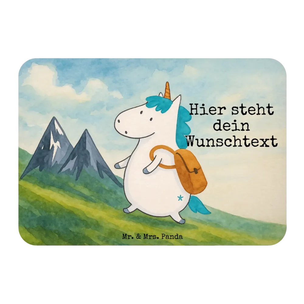Personalizowany Magnes jednorożec alpinista Design