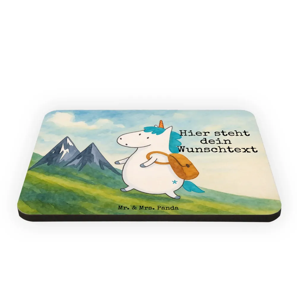 Personalizowany Magnes jednorożec alpinista Design