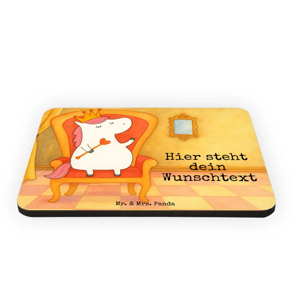 Personalizowany Magnes Jednorożec Księżniczka Design