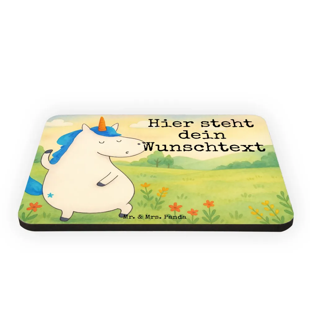 Personalizowany Magnes jednorożec Mężczyzna Design