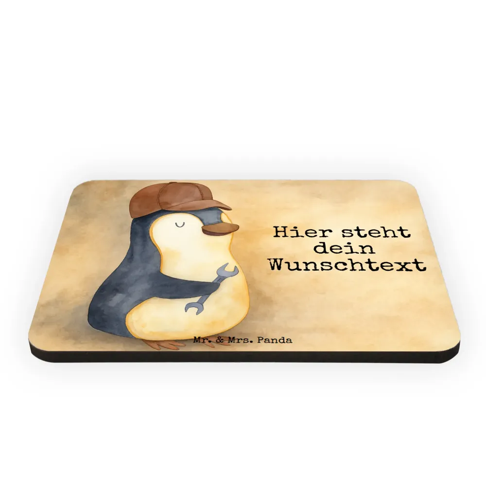 Personalizowany Magnes Jeśli tata tego nie naprawi, to jesteśmy w dupie Design