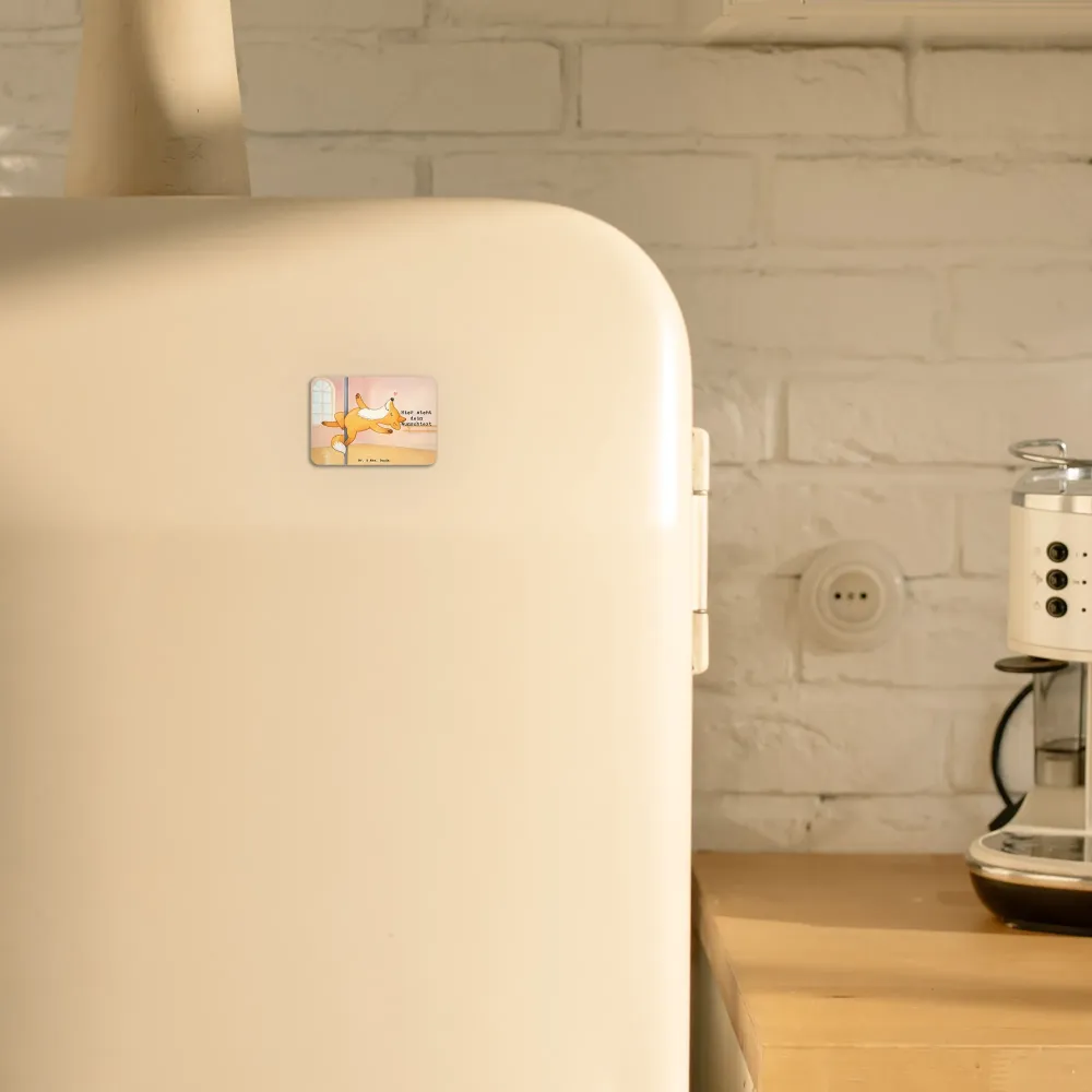 Personalizowany Magnes lis taniec na rurze Design
