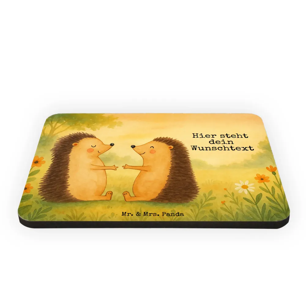 Personalizowany Magnes Miłość jeży Design