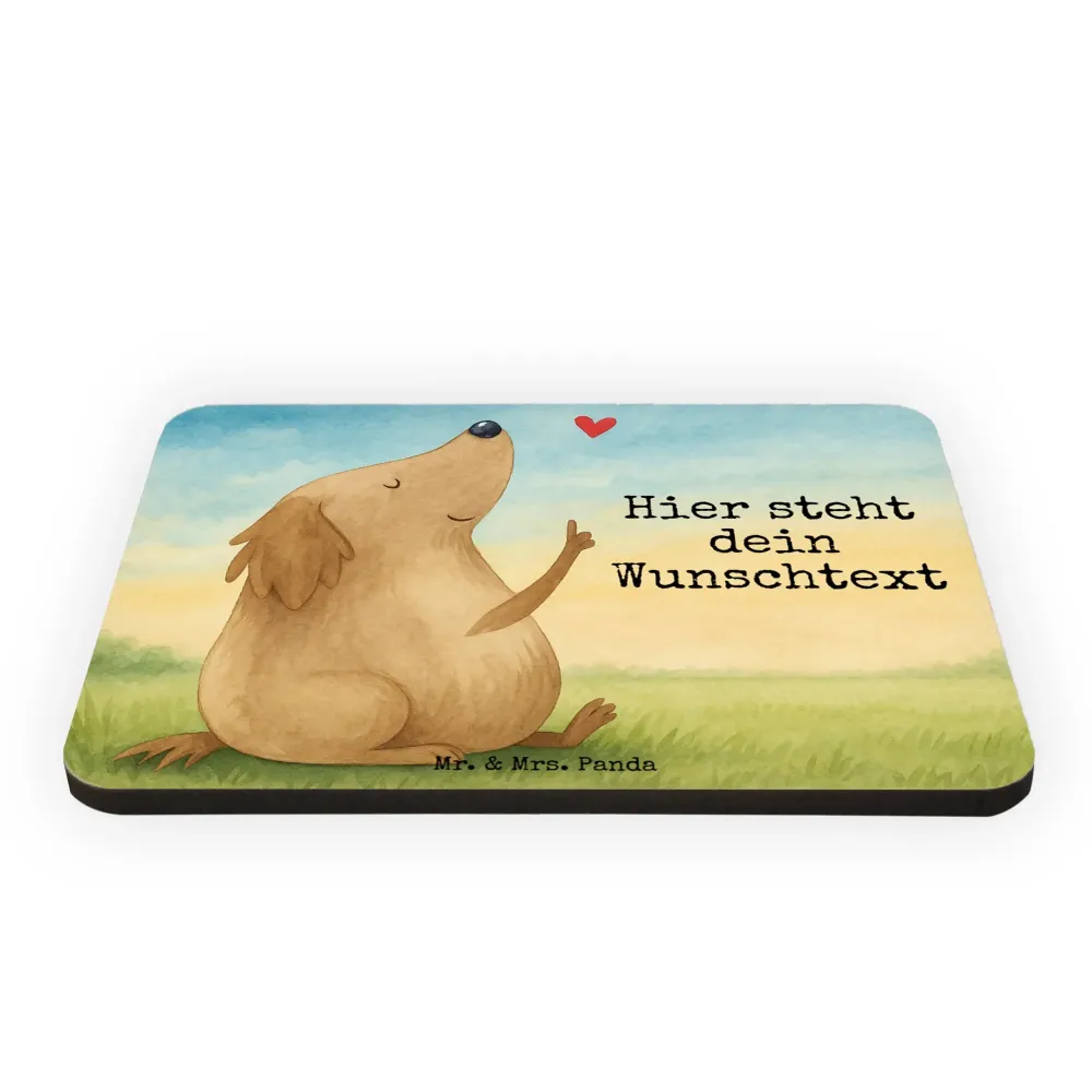 Personalizowany Magnes Pies miłość Design