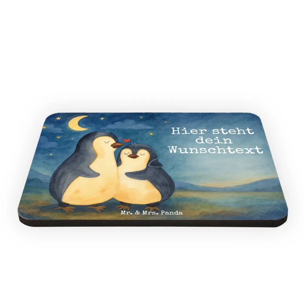 Personalizowany Magnes pingwiny zasypianie Design