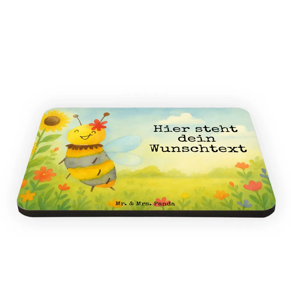 Personalizowany Magnes pszczoł kwiat Design