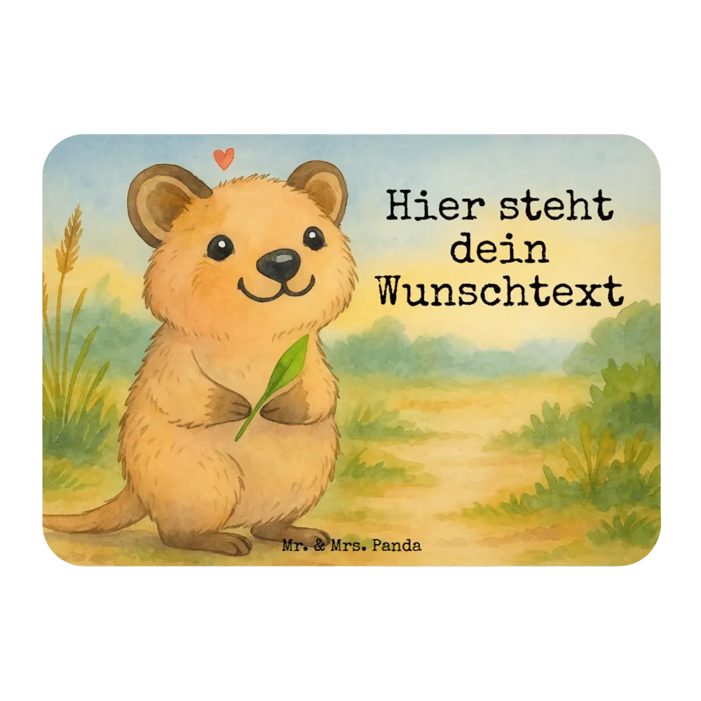 Personalizowany Magnes Quokka Szczęśliwy Design