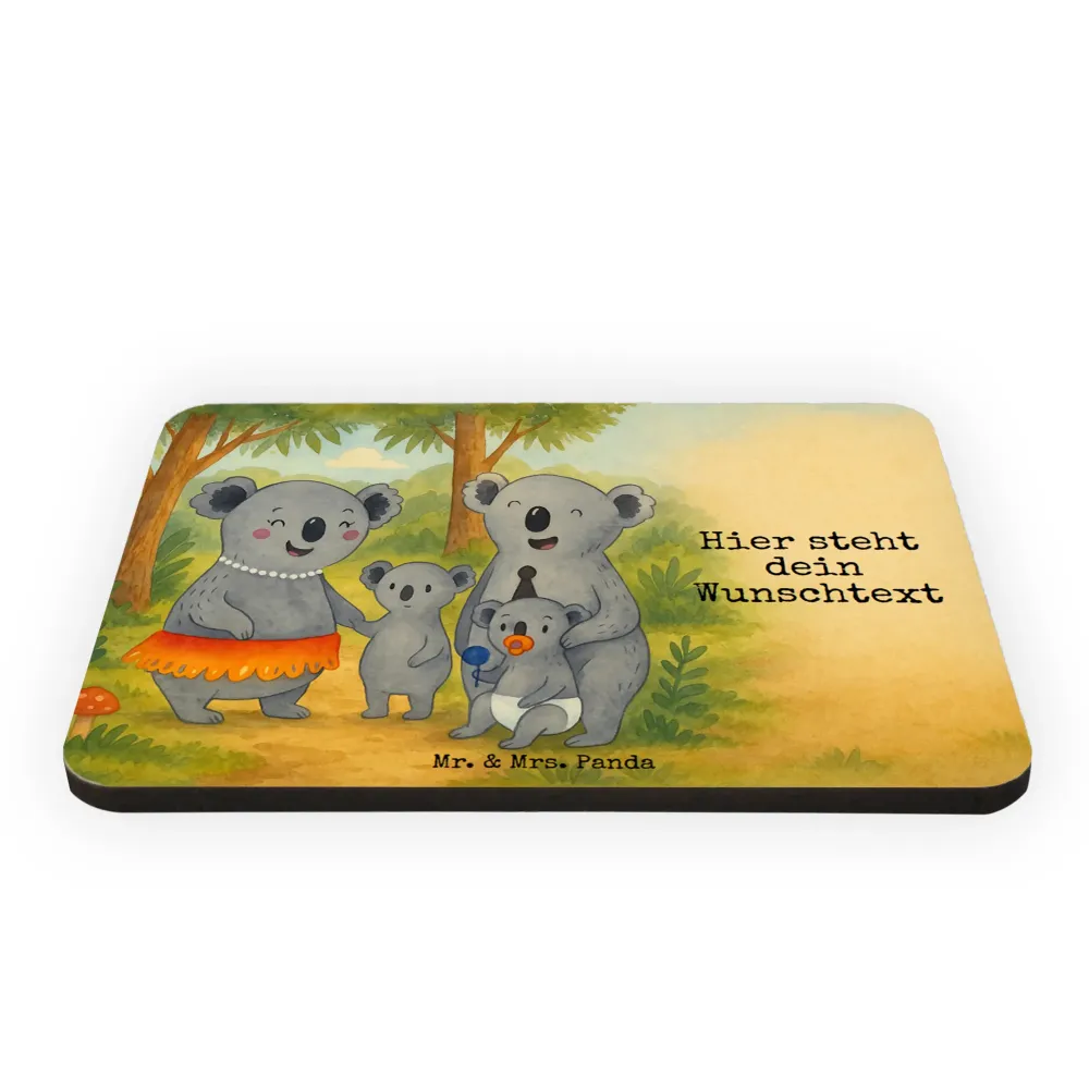Personalizowany Magnes Rodzina koali Design