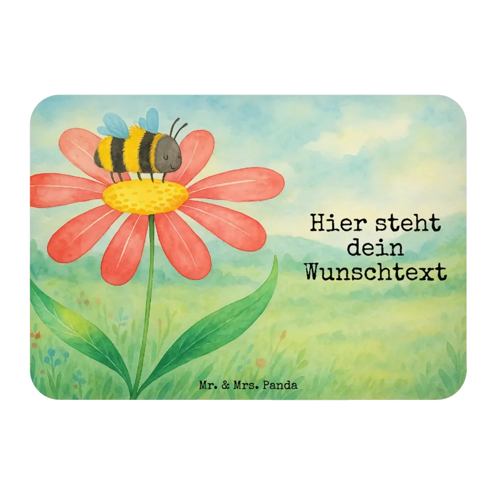 Personalizowany Magnes trzmiel kwiat Design