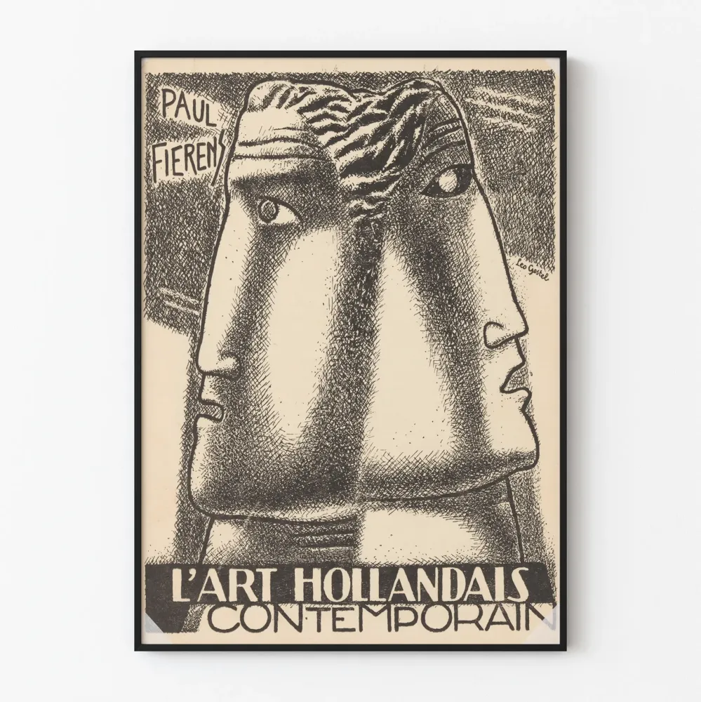 Plakat artystyczny L'Art Hollandais Contemporain autorstwa Leo Gestel