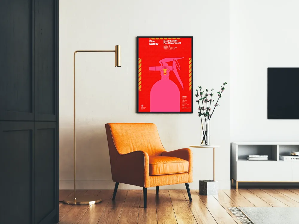 Plakat Bezpieczeństwo Pożarowe - Fire Safety Poster