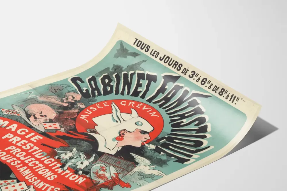 Plakat Cabinet Fantastique Muzeum Grévin