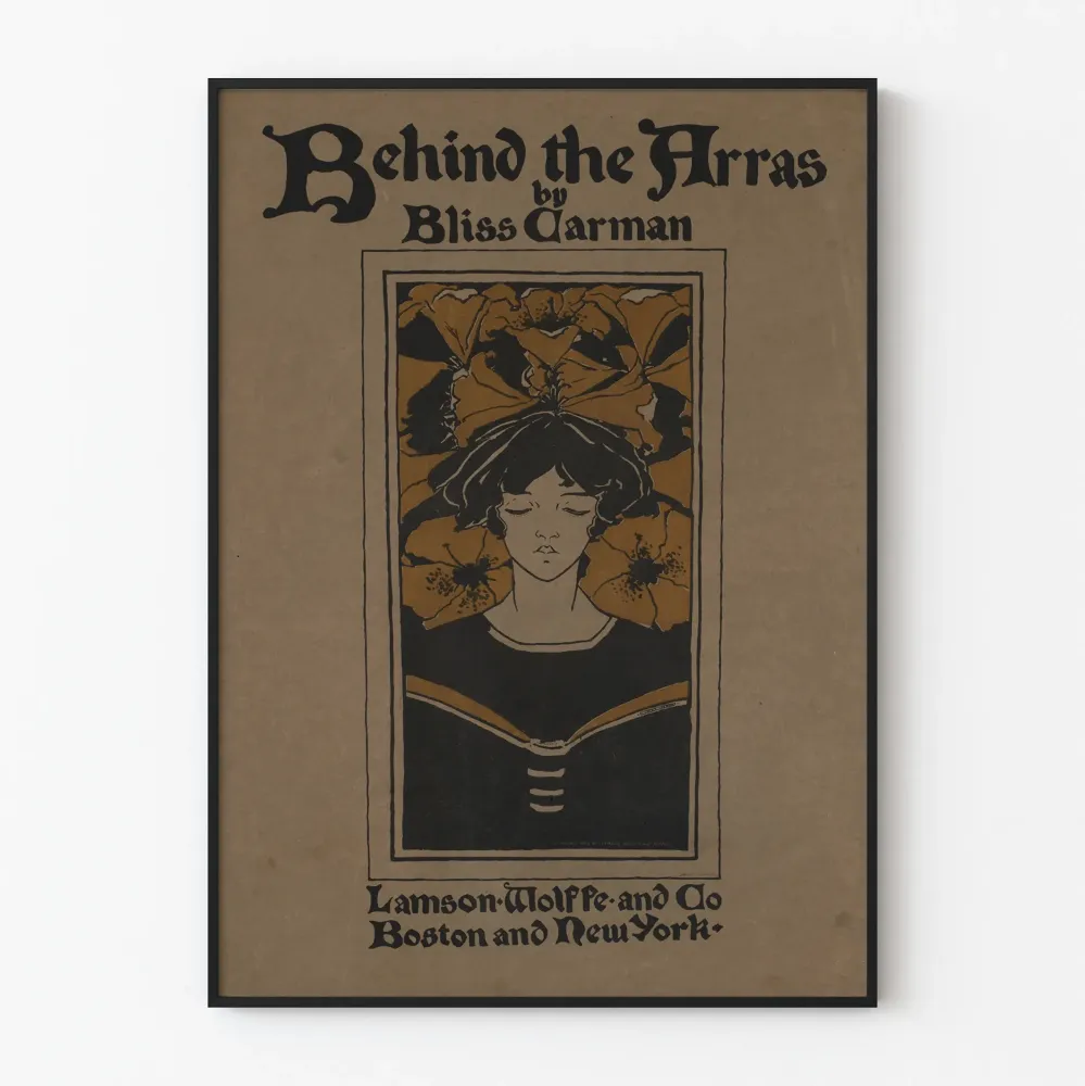 Plakat dekoracyjny Behind Arras autorstwa Bliss Carman