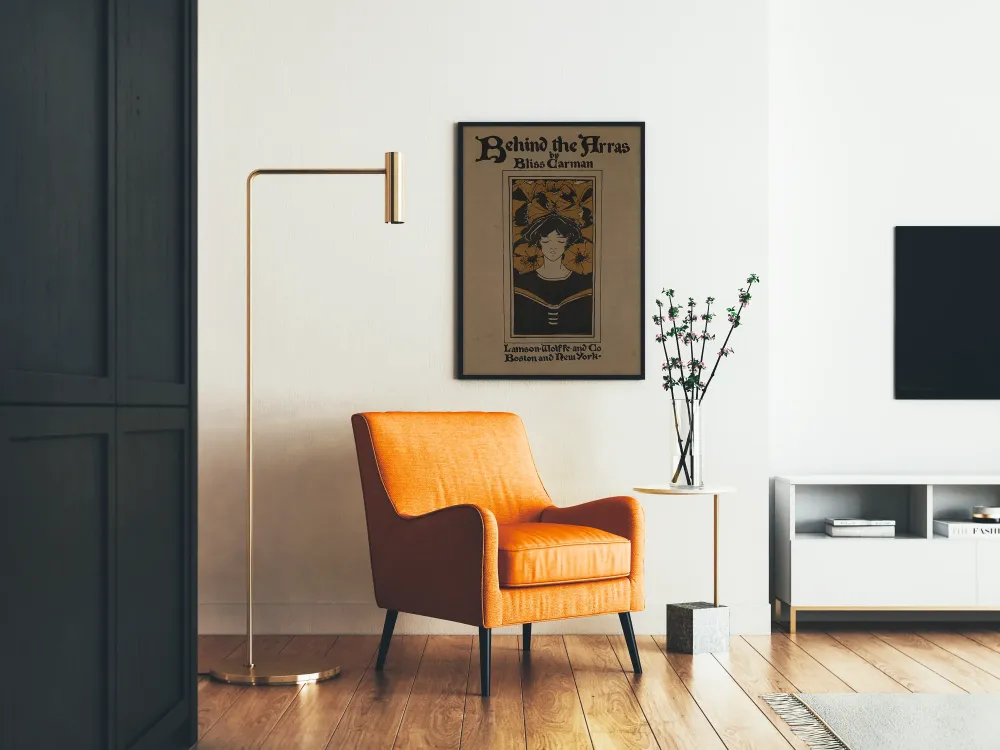 Plakat dekoracyjny Behind Arras autorstwa Bliss Carman