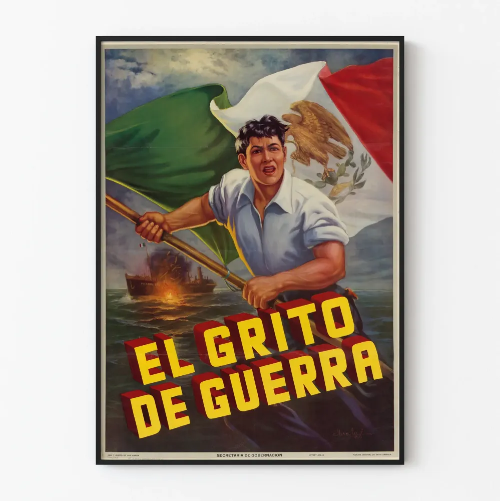 Plakat dekoracyjny na ścianę El Grito de Guerra