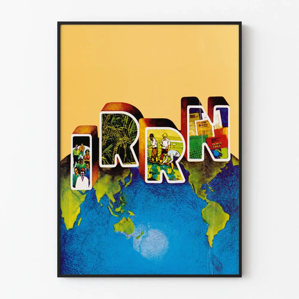 Plakat dekoracyjny Iran - Mapa i sceny kulturowe