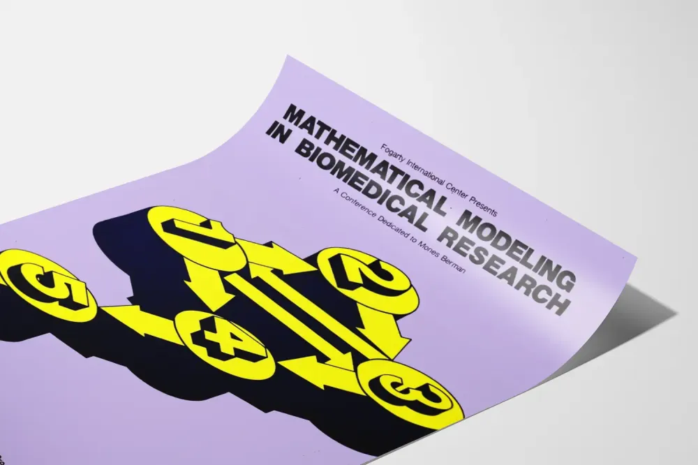 Plakat dekoracyjny Modelowanie matematyczne w badaniach biomedycznych