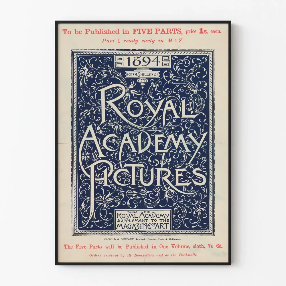 Plakat dekoracyjny Royal Academy Pictures 1894