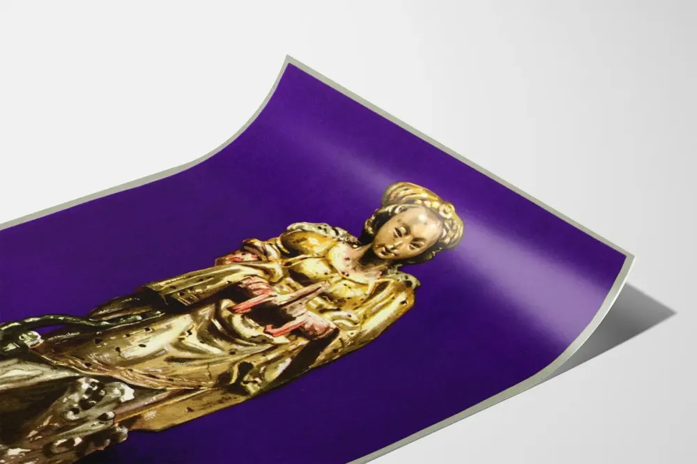Plakat dekoracyjny Statua Génésérine