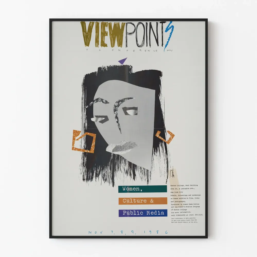 Plakat dekoracyjny Viewpoints - Kobiety, Kultura i Media Publiczne
