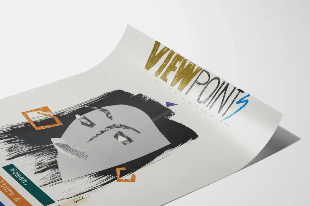 Plakat dekoracyjny Viewpoints - Kobiety, Kultura i Media Publiczne