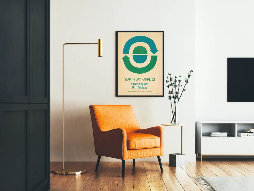 Plakat Dzień Ziemi Vintage 22 kwietnia Union Square