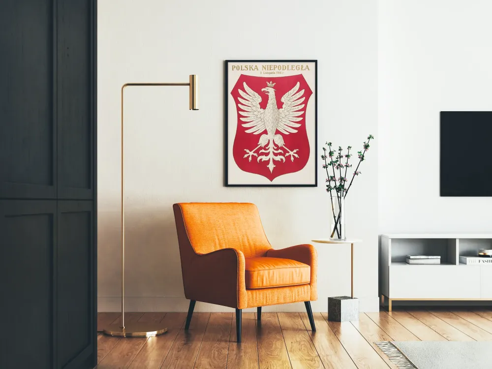 Plakat Emblemat Niepodległej Polski - 5 listopada 1916