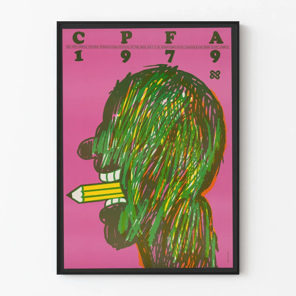 Plakat Festiwal Sztuk Pensylwania 1979 Poster Dekoracja Ścienna