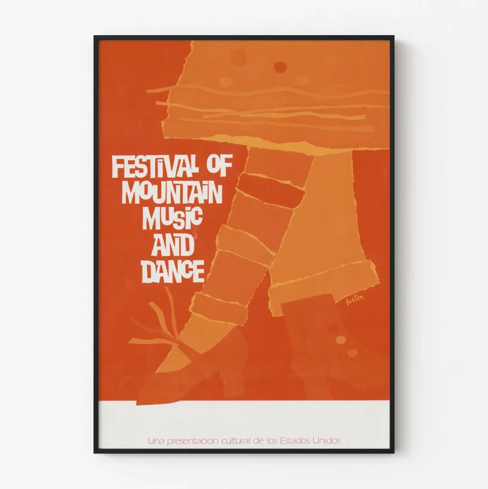 Plakat Festiwalu Muzyki Górskiej i Tańca
