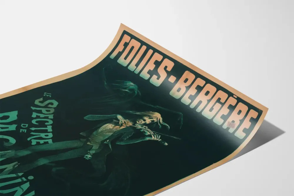 Plakat Folies Bergère Spektre Paganiniego