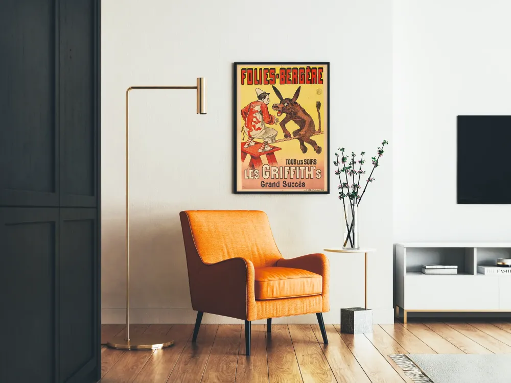 Plakat Folies Bergère Sukces wielki Griffith's