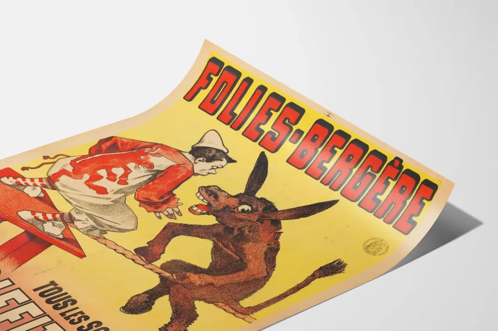 Plakat Folies Bergère Sukces wielki Griffith's