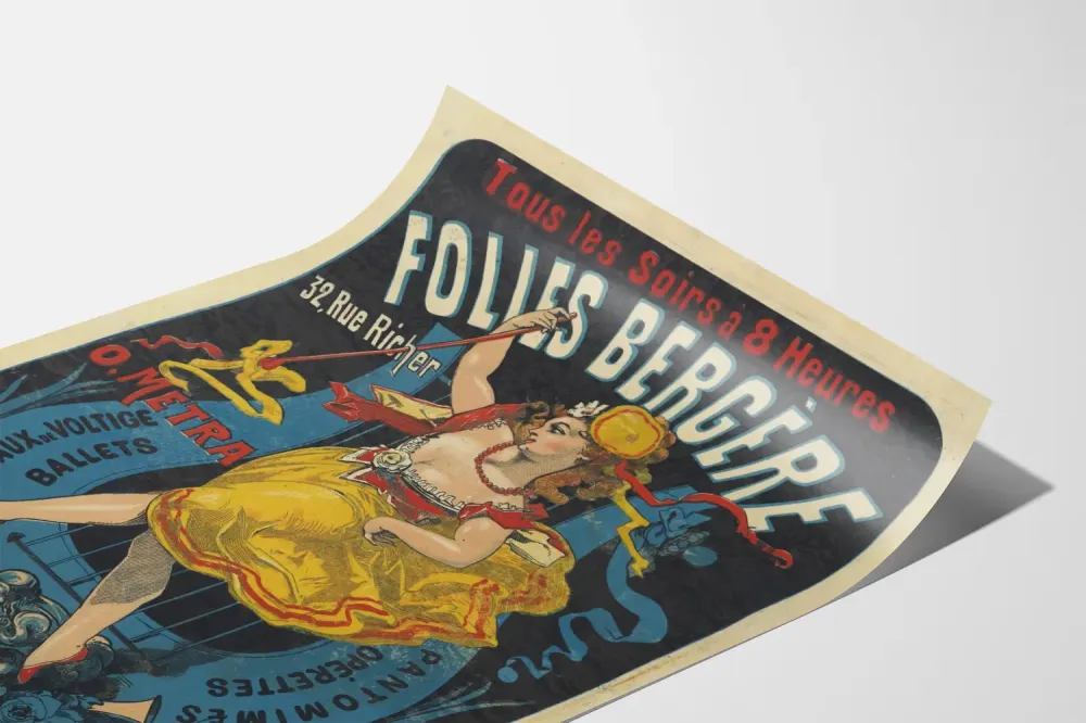 Plakat Folies Bergère - Wieczór baletów i operetek