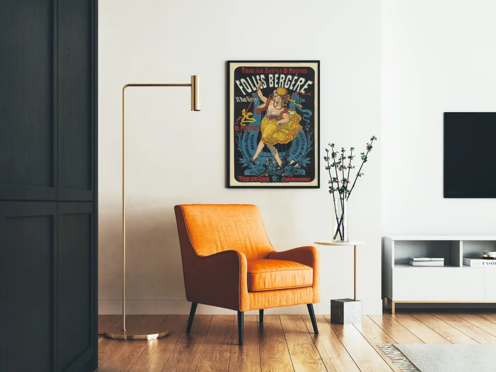 Plakat Folies Bergère - Wieczór baletów i operetek