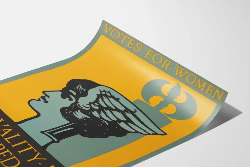 Plakat Głosy dla Kobiet - Równość i prawa kobiet
