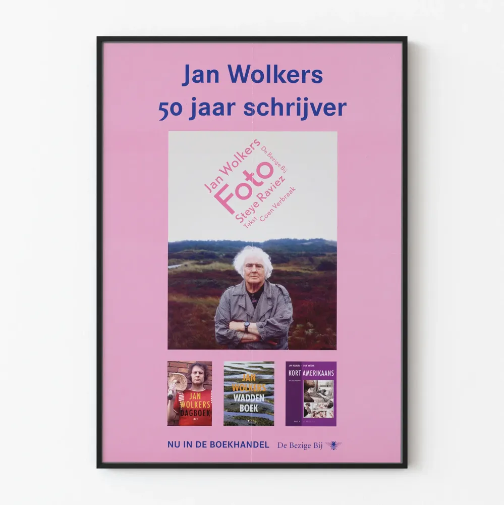 Plakat Jan Wolkers 50 lat pisania
