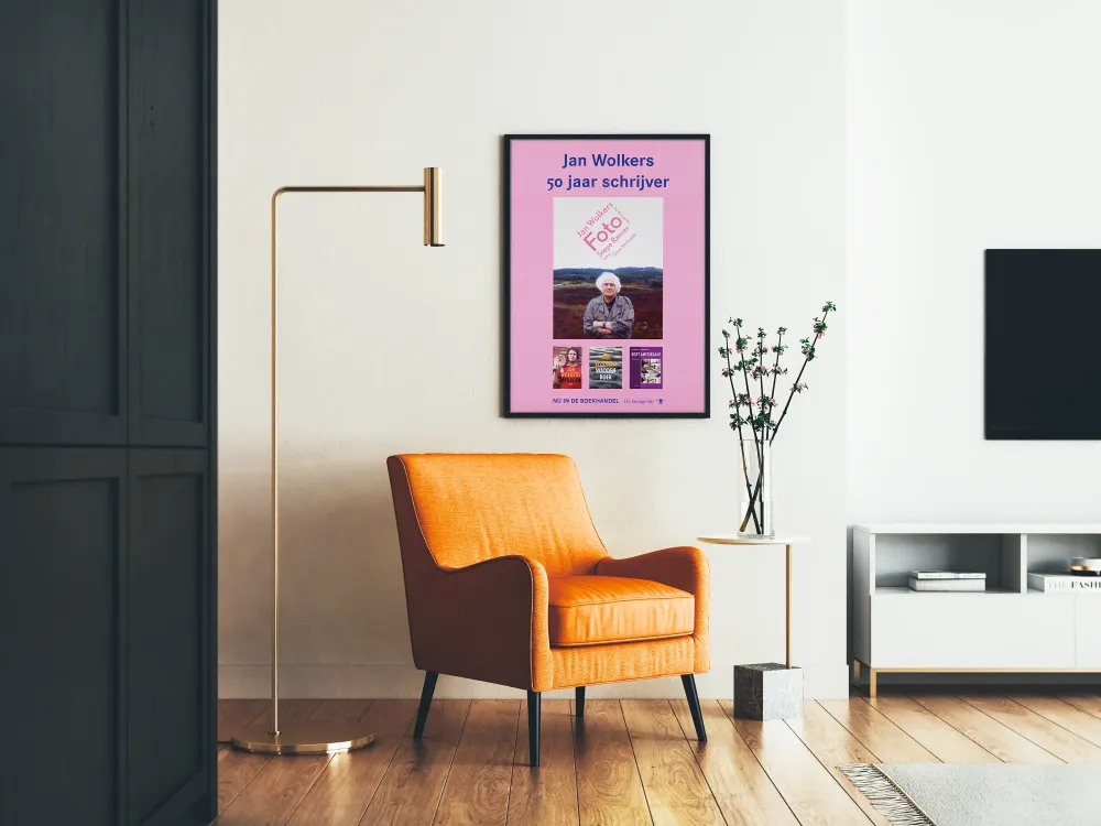 Plakat Jan Wolkers 50 lat pisania