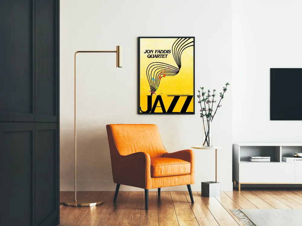 Plakat Jazz Jon Faddis Quartet - Plakat Dekoracji Ściennej Muzycznej