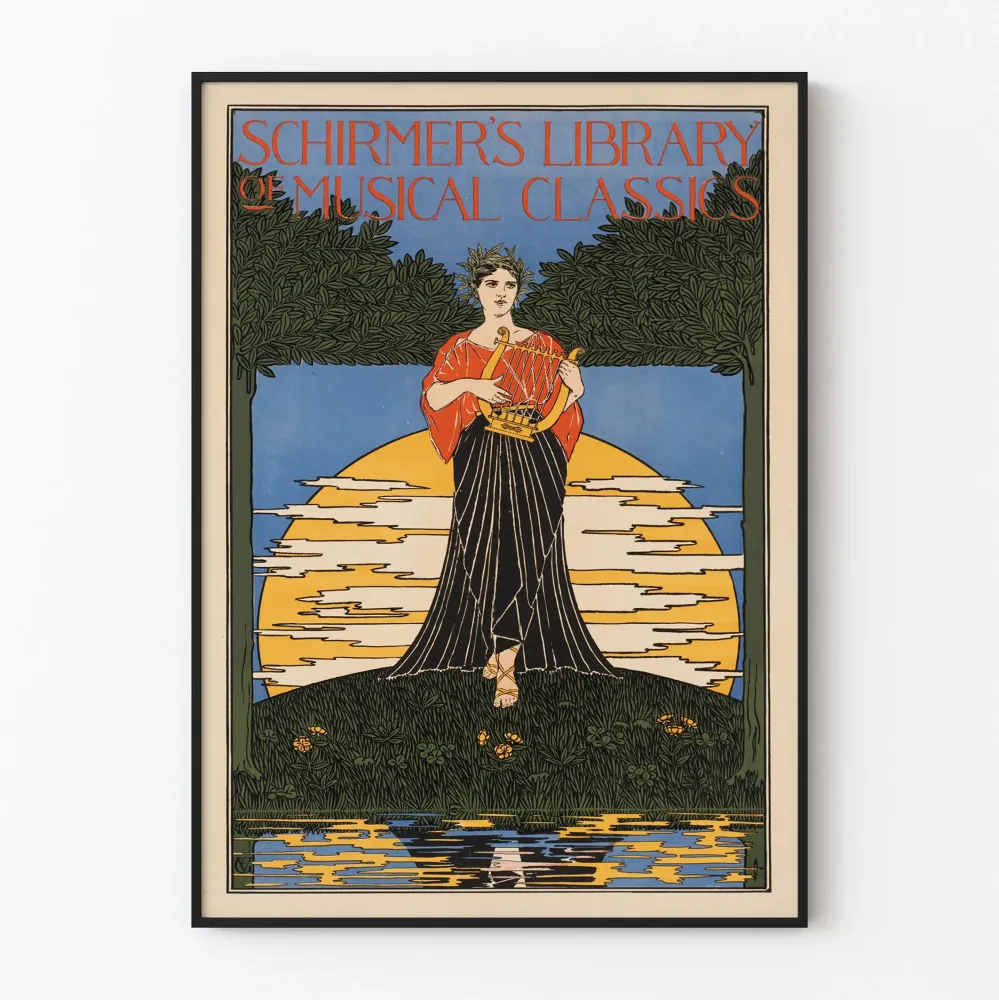 Plakat z kolekcji Schirmer's Library Musical Classics