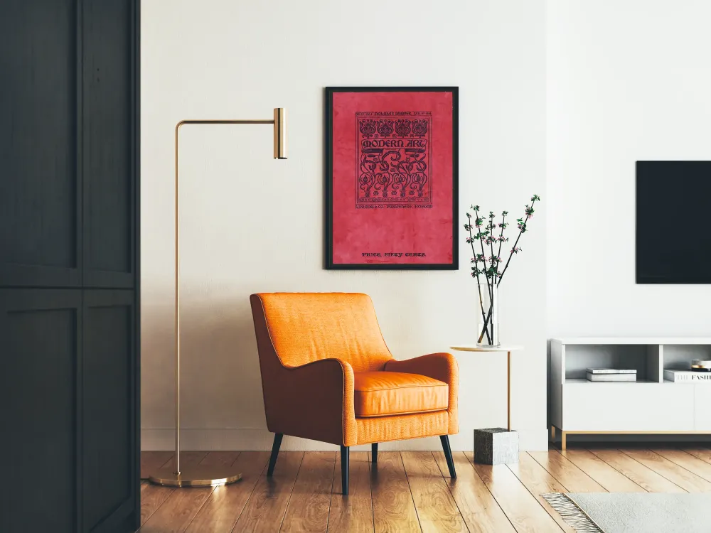 Plakat z kolekcji Vintage Modern Art na wakacje, numer