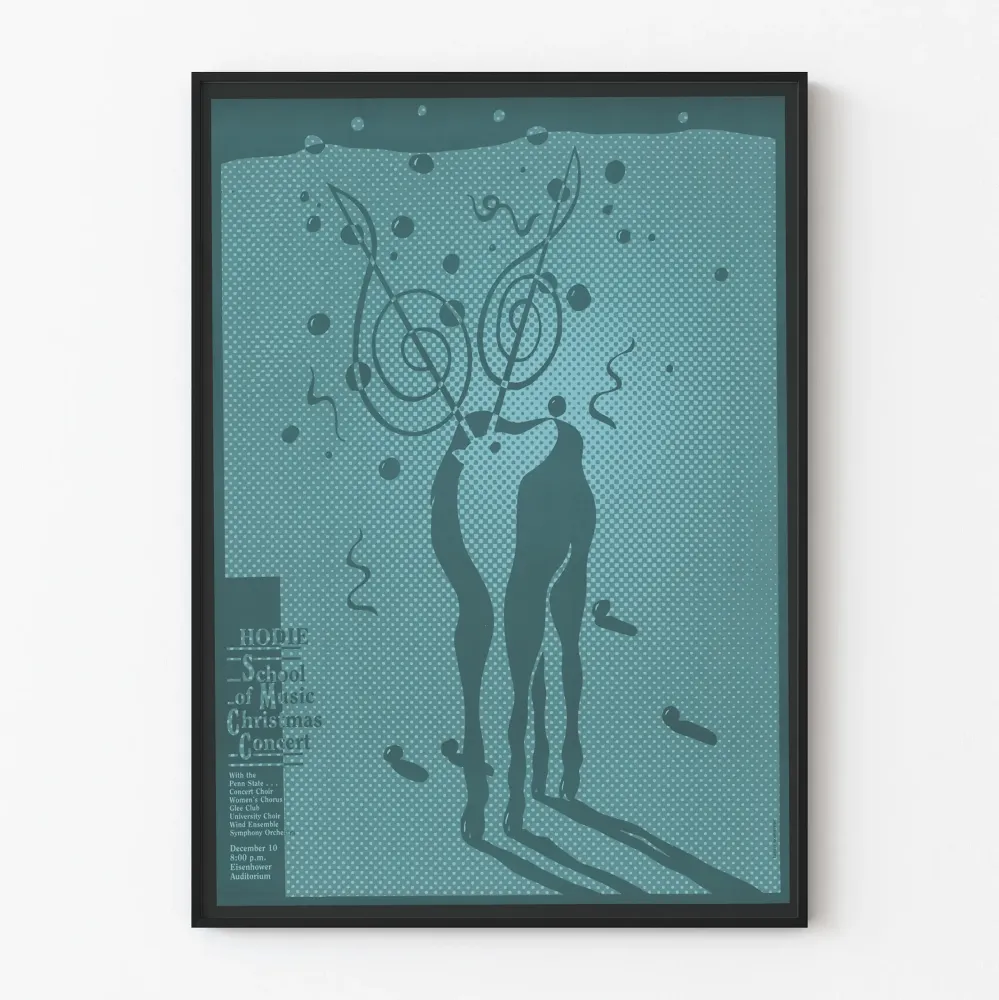 Plakat Koncertu Bożonarodzeniowego Szkoły Muzyki Hodie