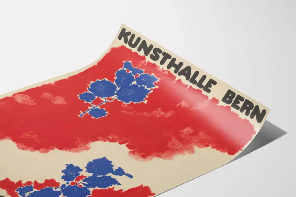 Plakat Kunsthalle Bern - Wystawa Augusto Giacometti, Hermann Haller, P-E Vibert 1924