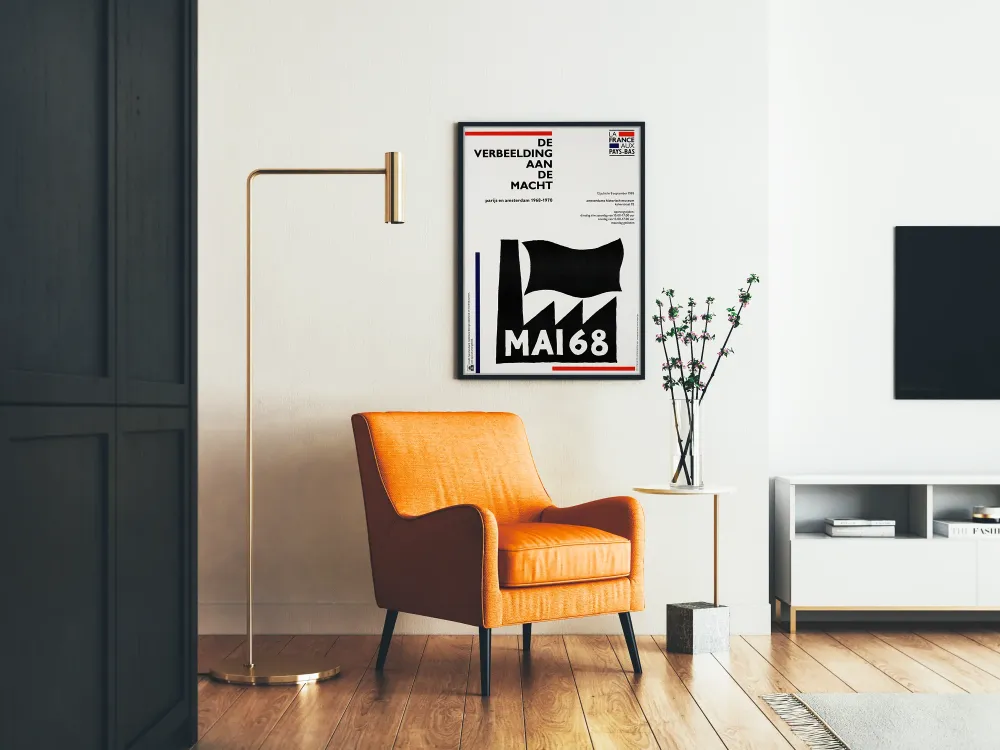 Plakat Maj 68 - Wyobraźnia u władzy