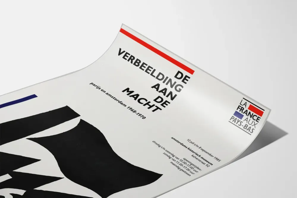 Plakat Maj 68 - Wyobraźnia u władzy