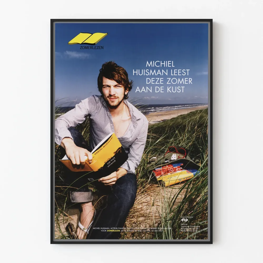 Plakat Michiel Huisman Letnia prelekcja nad morzem